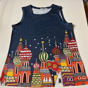 Russian picture tank top size S new